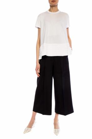 T-shirt with decorative stripes, zdjęcie 2 T-shirt with decorative stripes od Stella McCartney